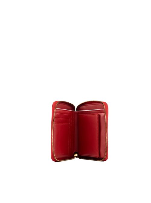 Portafoglio quadrato Taylor zip around in pvc lucido Rosso PINKO | 100249 A1UPR30B